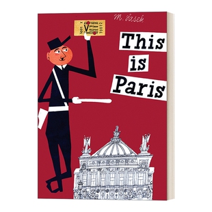 英文原版 This Is Paris 这里是巴黎 THIS IS系列 米先生的世界旅游绘本 精装 英文版 进口英语原版书籍