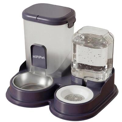 水粮一体猫咪自动饮水喂食器