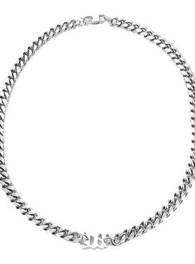 七哥同款嘻哈古巴字母项链