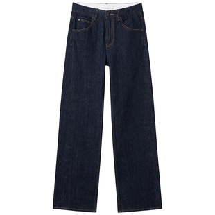 Miss Sixty2026春季新款牛仔裤女棉质复古休闲中腰显瘦直筒裤