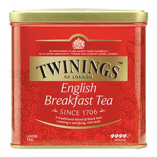 川宁英式早餐红茶500g罐装散茶进口锡兰阿萨姆伯爵红茶粉餐饮商用