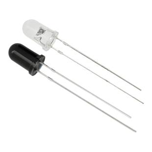 3MM 5MM 红外发射管+红外接收管 940nm 红外对管二极管 LED型全新