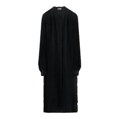 TU女装宽松松弛感长袖羊毛衬衫