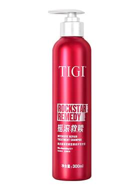 TIGI体吉红绷带修护洗发水修复毛燥干枯烫染发质女洗发乳300ml