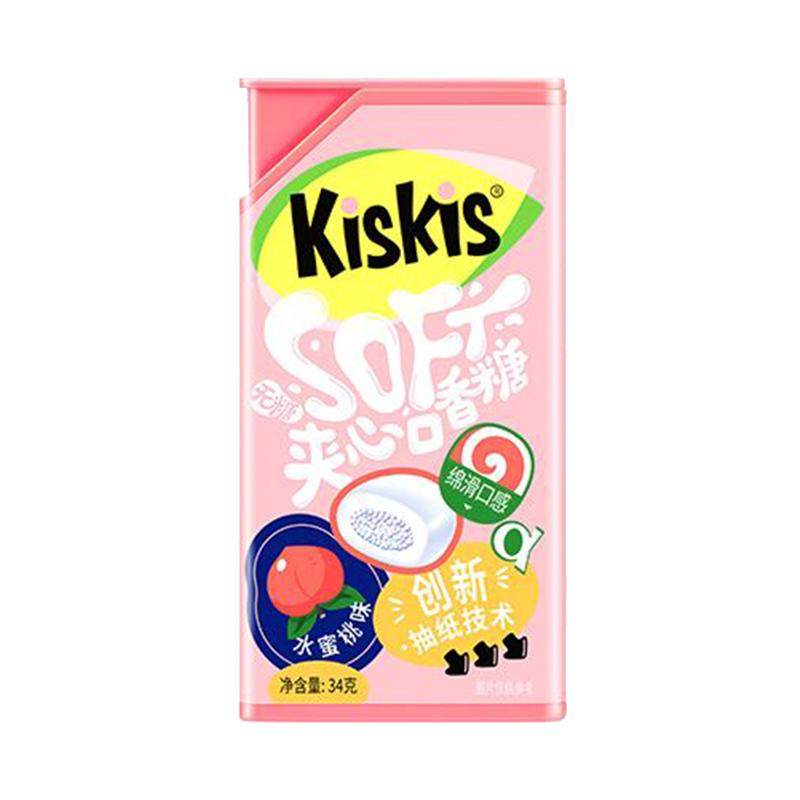 酷滋kiskis夹心泡泡口香糖无糖情话纸条接吻约会表白薄荷清新口气