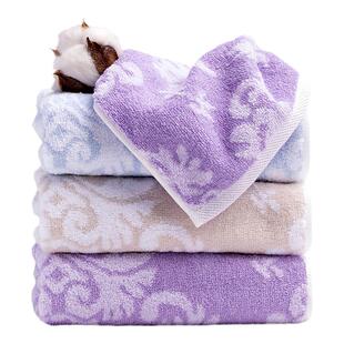 棉田纯棉毛巾洗脸洗澡家用男女情侣成人吸水面巾全棉不易掉毛2条