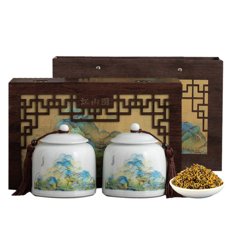 2026礼品茶特级黄芽金骏眉红茶