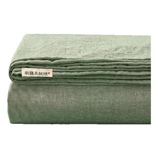 A类纯棉水洗棉床笠单件2025加厚100全棉床单三件套榻榻米防滑床罩