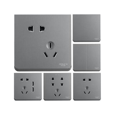 德力西开关插座带钢架外观专利