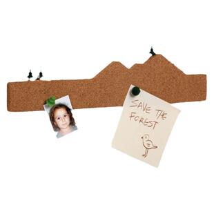 Monkey Business小山软木备忘录留言钉板 照片墙记事板装饰