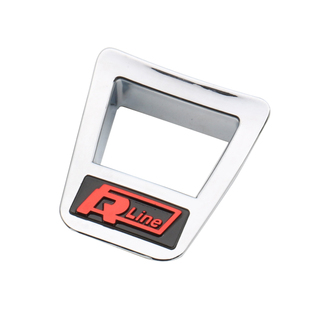 适用帕萨特途观L凌渡迈腾探岳速腾汽车方向盘装饰贴亮片改装专用