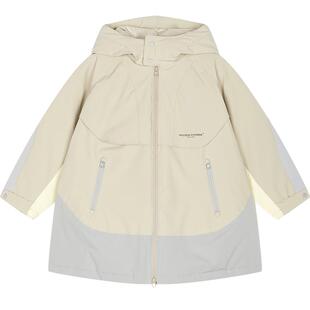 【运动系列】江南布衣童装中长款羽绒服保暖25冬男女童jnbybyjnby