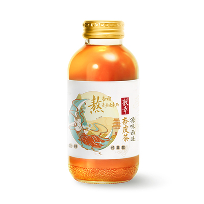 【礼盒装】敦幸杏皮茶甘肃特产植物饮料0添加果汁杏皮水310ml*6