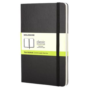 Moleskine笔记本子经典款A5硬面抄B5办公文具用品A6日记事本简约商务办公会议公司送礼品硬封通用手帐本礼物