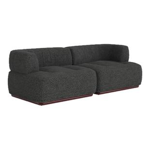 现代轻奢家具布艺沙发2026新款多人客厅沙发高端直排异形组合沙发