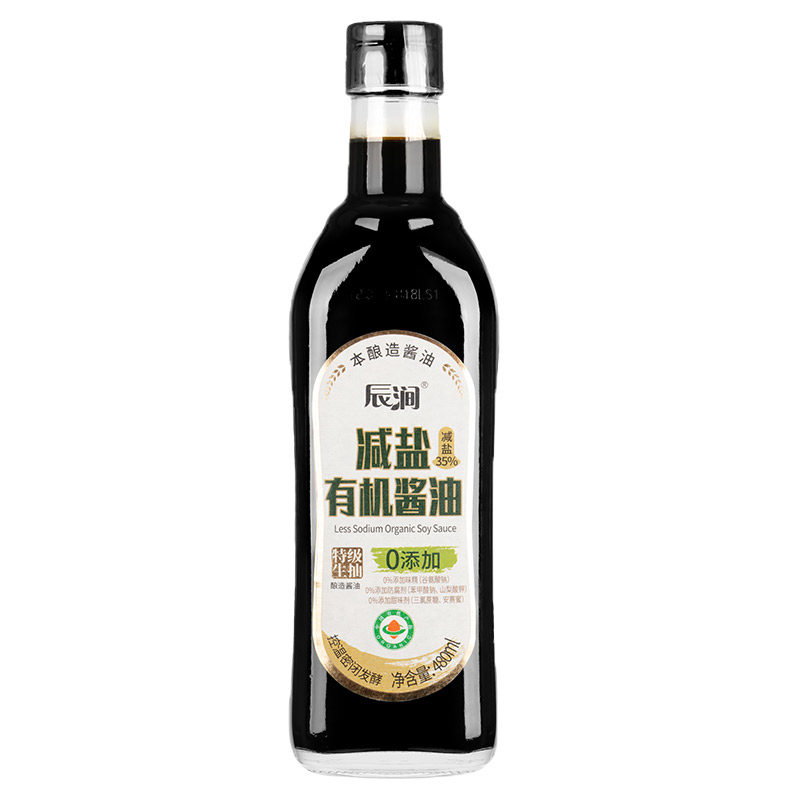 减盐生抽有机酱油无添加