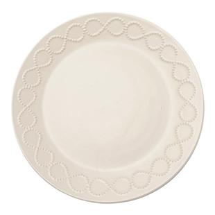 YE HOME 日式陶瓷刺绣珠圈浮雕盘子早餐盘餐厅蛋糕盘西餐盘甜品盘