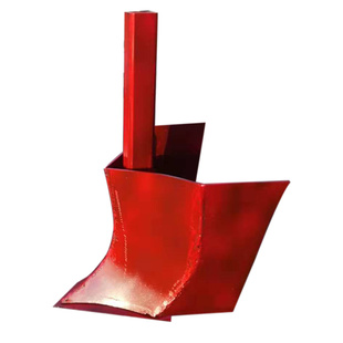 农用加厚大四轮锰钢犁铧起垄犁旋耕机后置开沟犁头扶垄犁打梗犁具