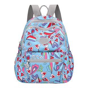 轻便尼龙布女士双肩包小清新时尚女包旅行背包牛津布小包包妈妈包