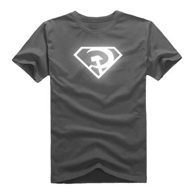 夏季休闲短袖时尚潮流T恤超人