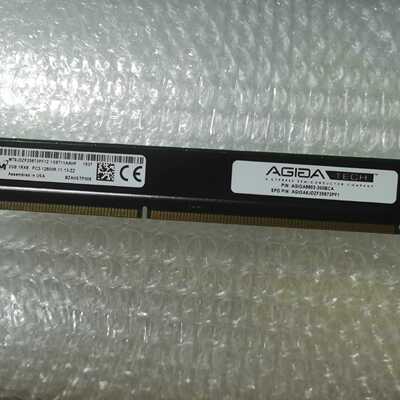 AGIGATECH内存2G1*8PC312800