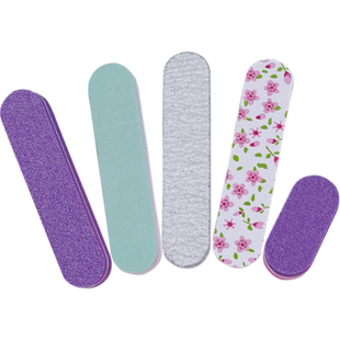 迷你指甲锉磨甲砂条海绵棒打磨条修甲工具小抛光修美甲搓专用神器