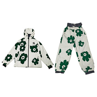 John snow滑雪服女款单板防水防风防寒保暖加厚滑雪衣裤套装新款