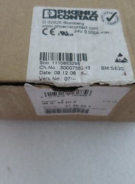 议价全新原装正品菲尼克斯输入模块 IB IL 24 DI 8 2726227 现货