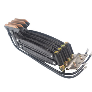 正品勤工3PN/4PN集电器架30A/60A/100AH304/H403双臂滑触线集电器