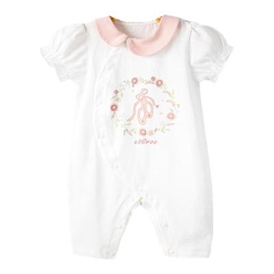 酷尾巴婴儿连体衣公主短袖长裤