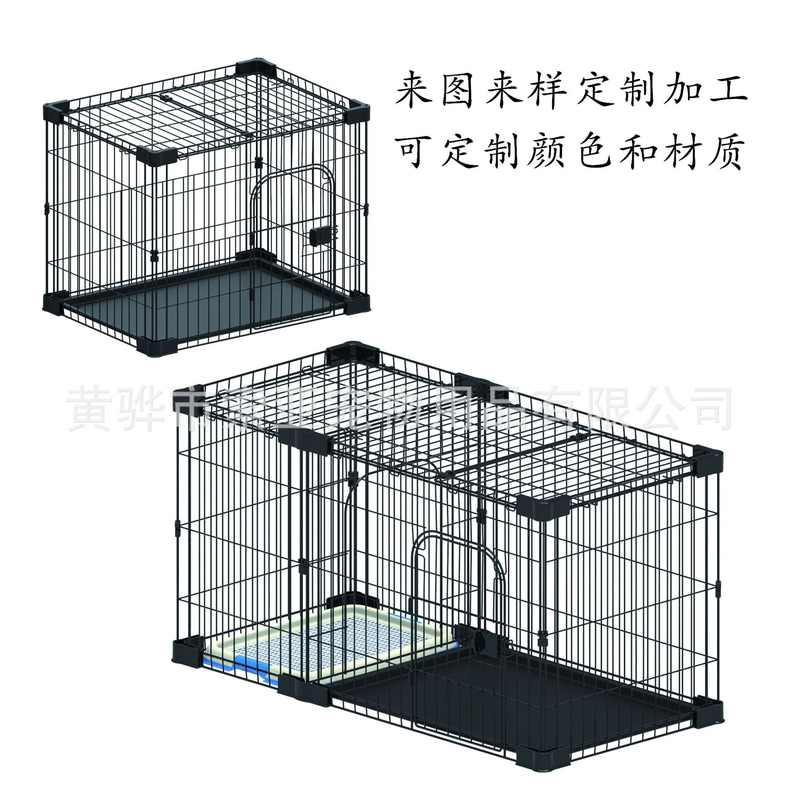 定制宠物猫狗笼 木塑笼 狗围栏双层三层猫笼猫别墅 源头实力工厂