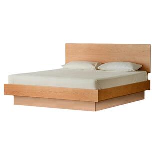 出乎家具蓝鲸床实木箱体床日式小户型1.5樱桃木高箱1.8双人储物床