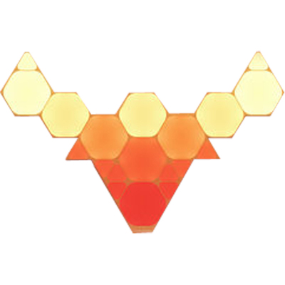 nanoleaf智能语音客厅组合奇光板