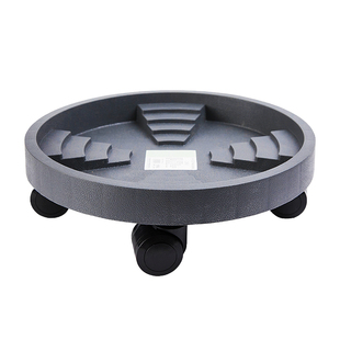 移动托盘花盆万向轮底盘垫底滚轮加厚接水盘滑轮带轮子的花盆底座