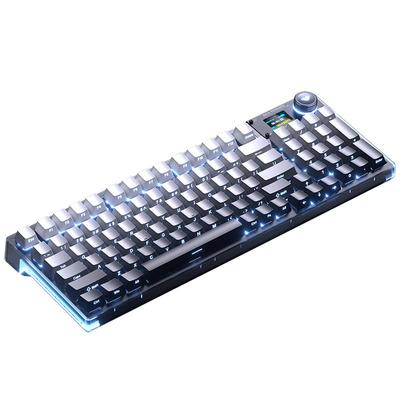 狼蛛F98proV3侧刻三模机械键盘