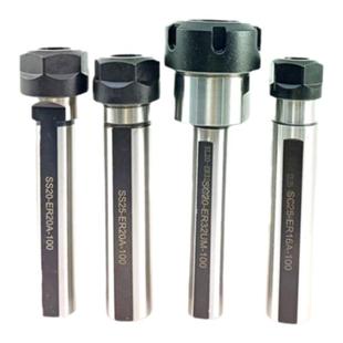 车床刀具延长杆ER11 ER16 ER20 ER25 ER32等加长杆单边双边扁位