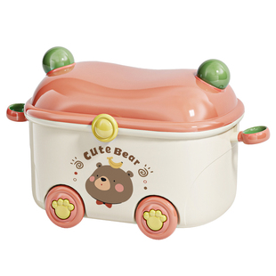 Babyview儿童玩具收纳箱家用大容量零食整理箱宝宝衣服塑料收纳盒