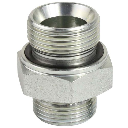 液压过度接头1CB 1DB 1CM 1DM英制外丝变径卡套ED密封管路连接头