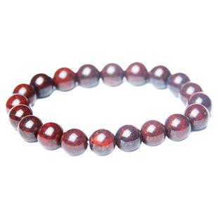 玉枢坊天然桂林鸡血玉手链鸡血石手串玉石手饰玉器饰品男女保真