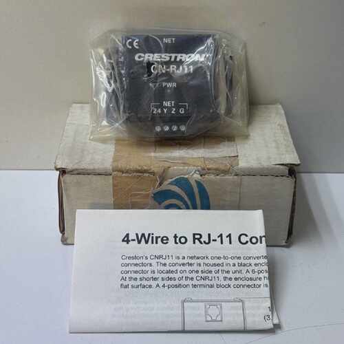 CRESTRON CNRJ11 6500072 4-Wire to RJ-11 Converter