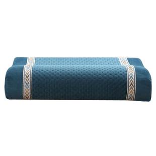 四季通用乳胶枕套成人40cmx60cm儿童50X30单人橡胶枕套记忆枕头套