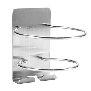 吹风机挂架挂风筒置物架免打孔浴室304不锈钢收纳架电吹风支架子