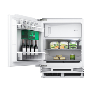 leaccuk领厨全嵌入台下式卧式橱柜单门内嵌矮小家用隐藏电冰箱L5