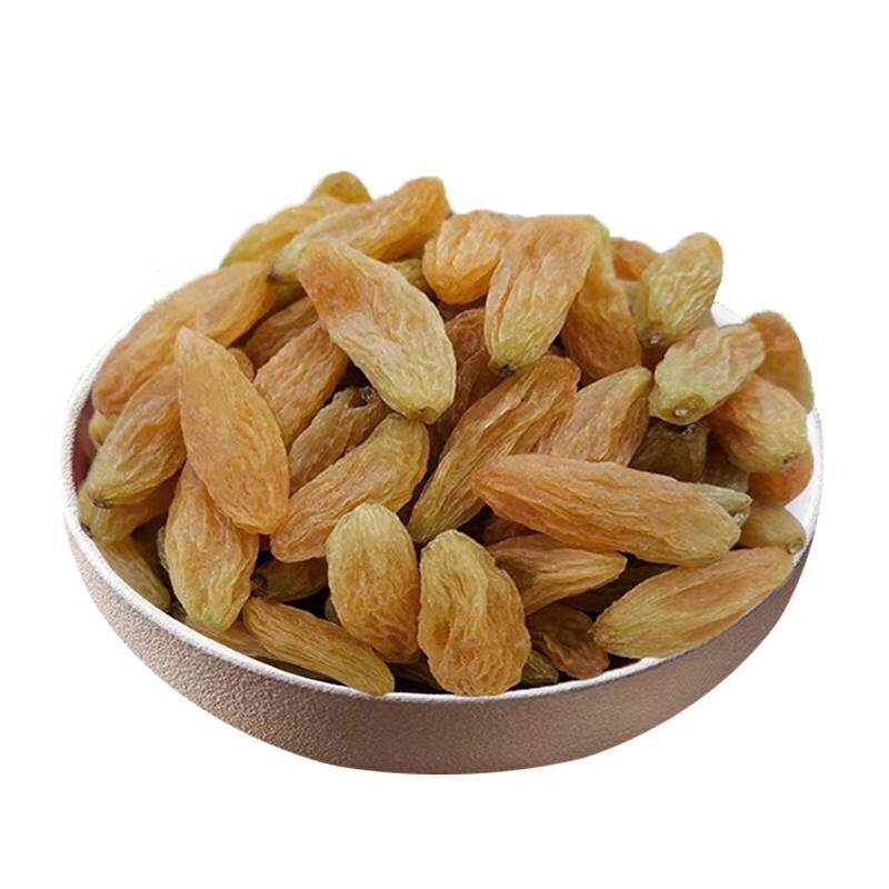 伍贰零食葡萄干吐鲁番特产超大颗粒提子新疆树上黄自然干孕妇干果