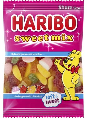 Haribo哈瑞宝可乐水果金熊软糖
