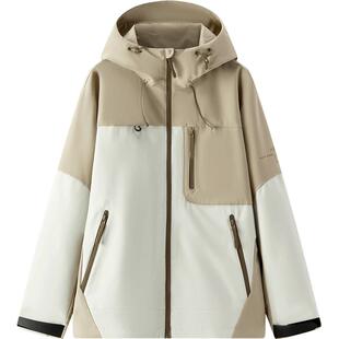 都市护身服|森马国家地理联名防水防油夹克男春新款户外三防外套