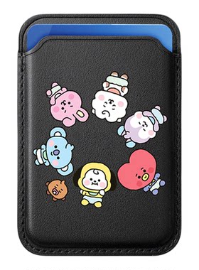 BT21磁吸卡套苹果通用门禁直刷