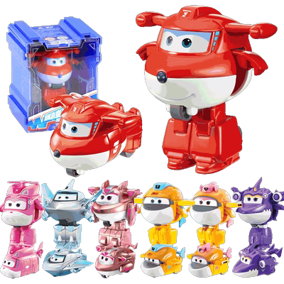 奥迪双钻超级飞侠玩具乐迪变形