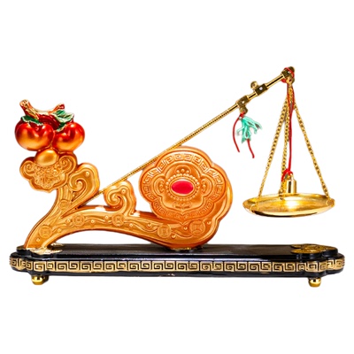 新中式称心如意摆件客厅酒柜电视