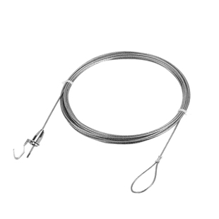 伸缩可调节钢丝绳晾衣绳窗帘绳宿舍上下铺床帘隔断绳免打孔浴帘绳